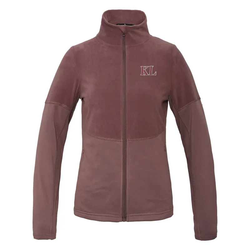 Kingsland KLbirdie Ladies Microfleece Jacket - Purple Flint
